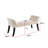 Armrest Button-Tufted Ottoman Bench