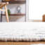 Tapis tissé à la main en coton / ivoire Sabula-857170008