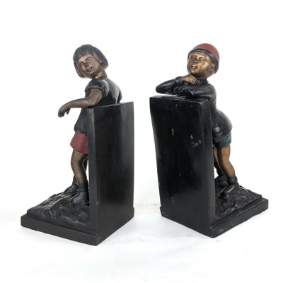 Copper Non-Skid Bookends