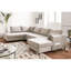 7 Seater Velvet Sofa Bed-70958679-70958674