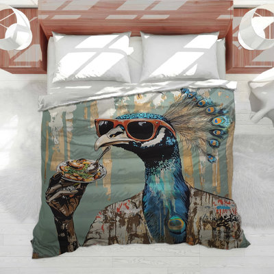 Édredon Peacock Bedding