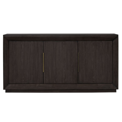 Goodwin 70in. Multi-use Oak Console, Espresso