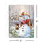 Toile de fond Cowboy Snowman 8x6