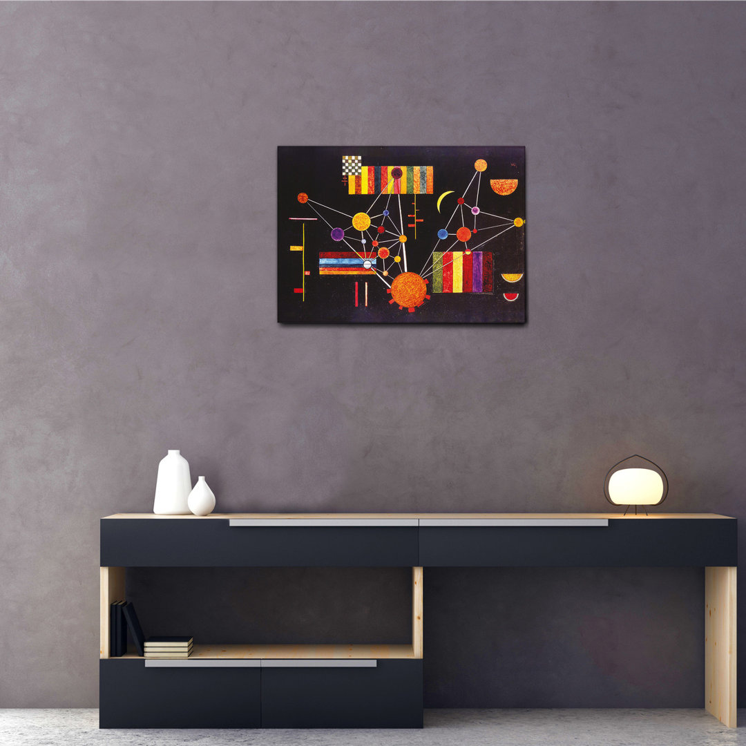 Leinwandbild Reticolo von oben von Vassily Kandinsky