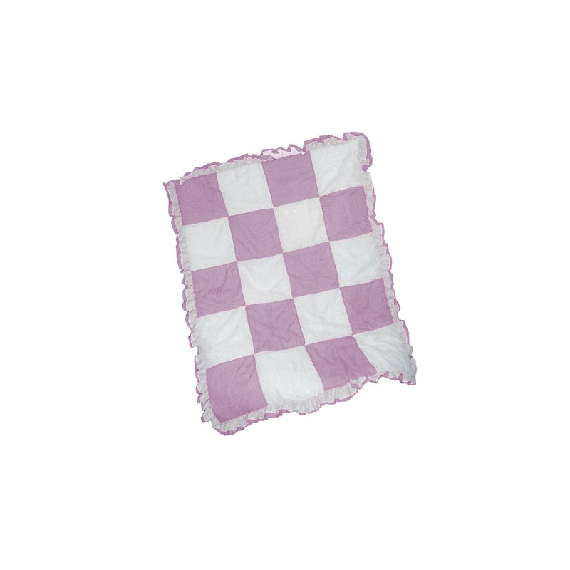 Édredon Patchwork, Rose