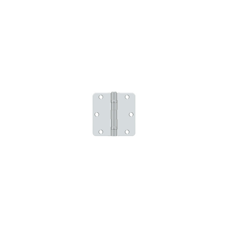 64'' x 64'' Steel Surface Mount Hinge, Polished Chrome
