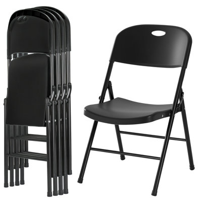 Heavy Duty Plastic Folding Chair