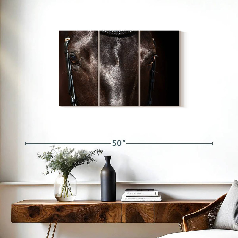 Horse Face, 20" H x 33" W