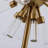 Gold Sputnik Table Lamp Desk Lamp