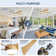 Whisper 52" 5-ABS Blade Modern Classic Ceiling Fan With LED Three-Tone Light And Ultra-Quiet Remote Control Adjustment