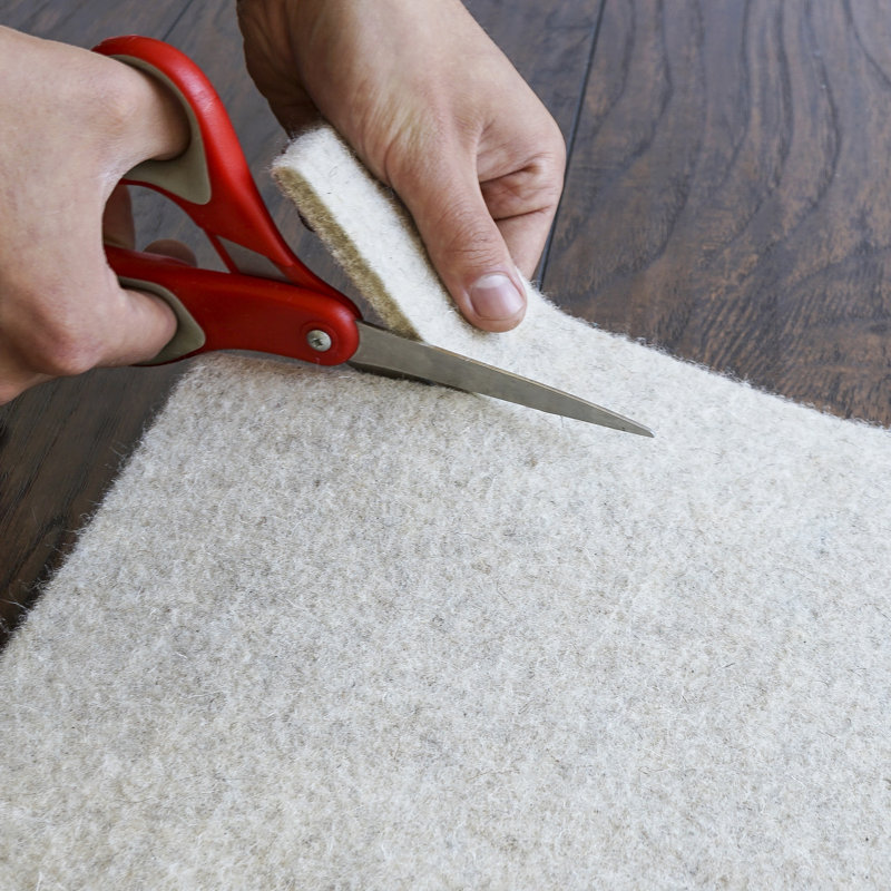 Eco Plush 0.25" Felt Area Rug Pad, Rectangle 9' x 13'