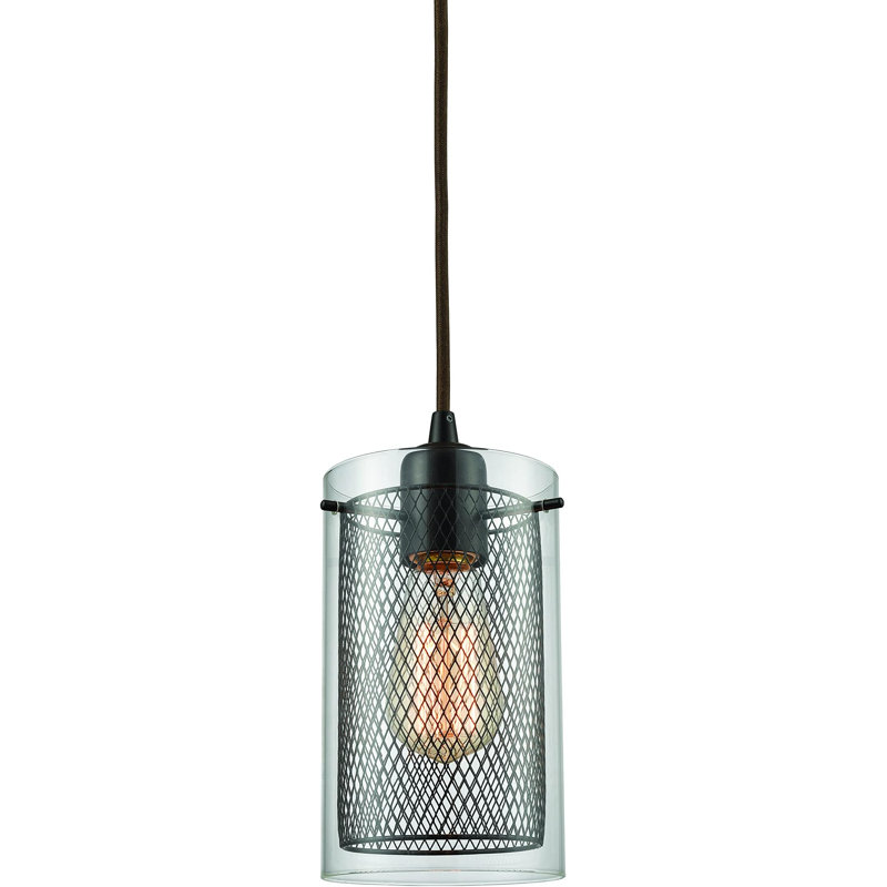 Luminaire suspendu en bronze huilé Latitude Run®