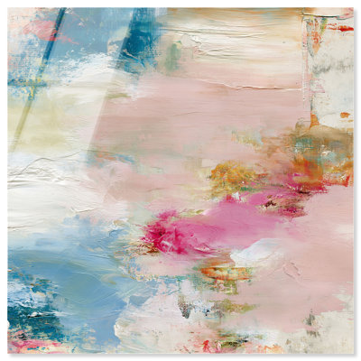 Décoration murale de bureau « Angelic Hues IV », impression acrylique, par Art Remedy, prête à accrocher, 20 x 20 pouces