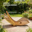 Chaise berçante en bois, chaise berçante d'extérieur