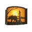 Rustic Lodge 1 - Light Flush Mounted Sconce