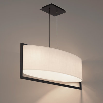 Luminaire suspendu tambour 1 lumière Park Avenue