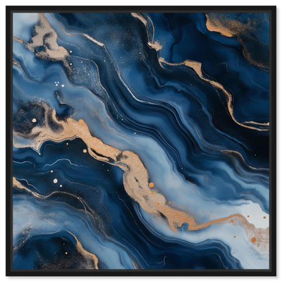 «Deep Sea Geode II», art mural sur toile 