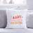 ChristmasCuteQuotes-01 Reversible Throw Pillow-2058740230