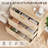 3 Drawer Rattan Dresser for Bedroom, Rattan Modern Dresser Wood Chest of Drawers, Wooden Storage Cabinets for Bedrooms