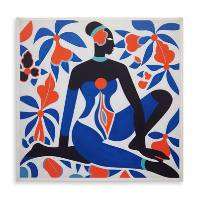 Blue Shapes Tablecloth | Pure Yoga Indoor/Outdoor Home Decor