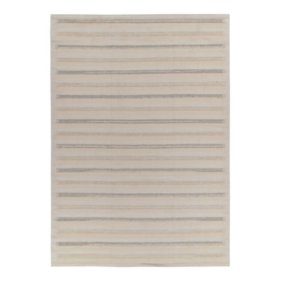 Scandinavian Wool Geometric Area Rug