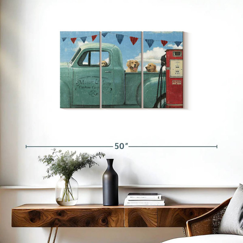 Ketti Lets Go For A Ride, 20" H x 33" W