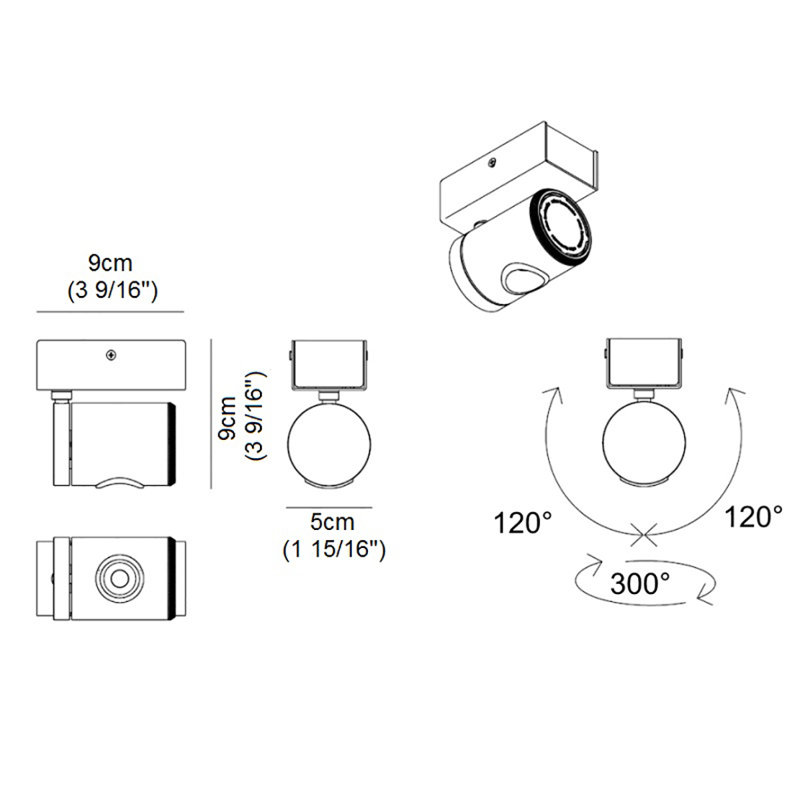 Robotic 1-Light Spotlight