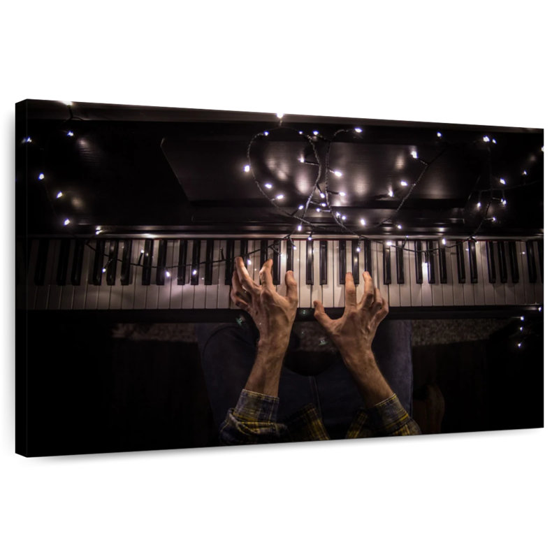 Abarca Enchanting Piano Play, 24" H x 36" W