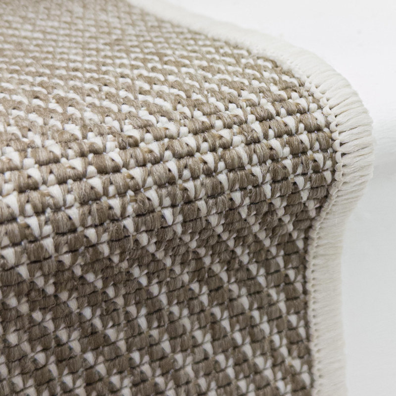 Stair Runner Solid Colour Flatweave Area Rug, Runner 60 x 600 cm