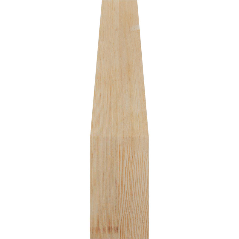 Attelle de genou Funston, Sapin de Douglas, Lisse, H 28 po x l 5,5 po x P 22 po