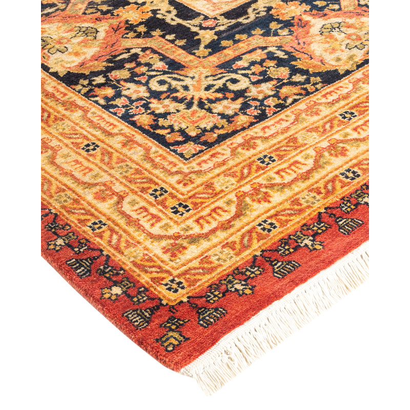 Classic One-of-a-Kind 12' 3" x 17' 1" Hand Knotted Area Rug