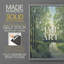 Golden Light Pathway II, reproduction encadrée - bois massif-1071418068-1071418094