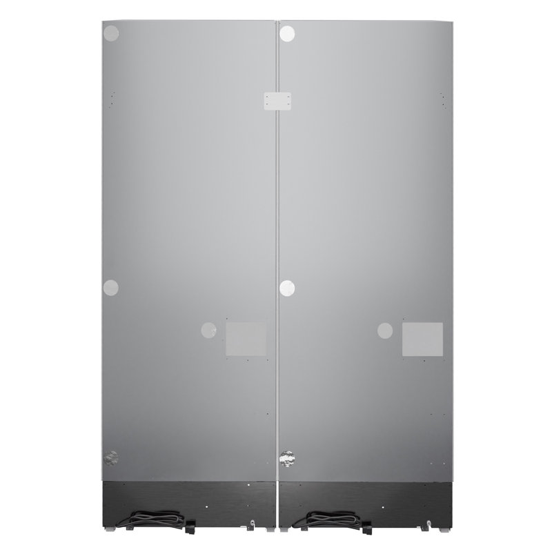 ZLINE 60 in. Panel Ready Built-In Refrigerator with Water Dispensers and Ice Makers, Bronze
