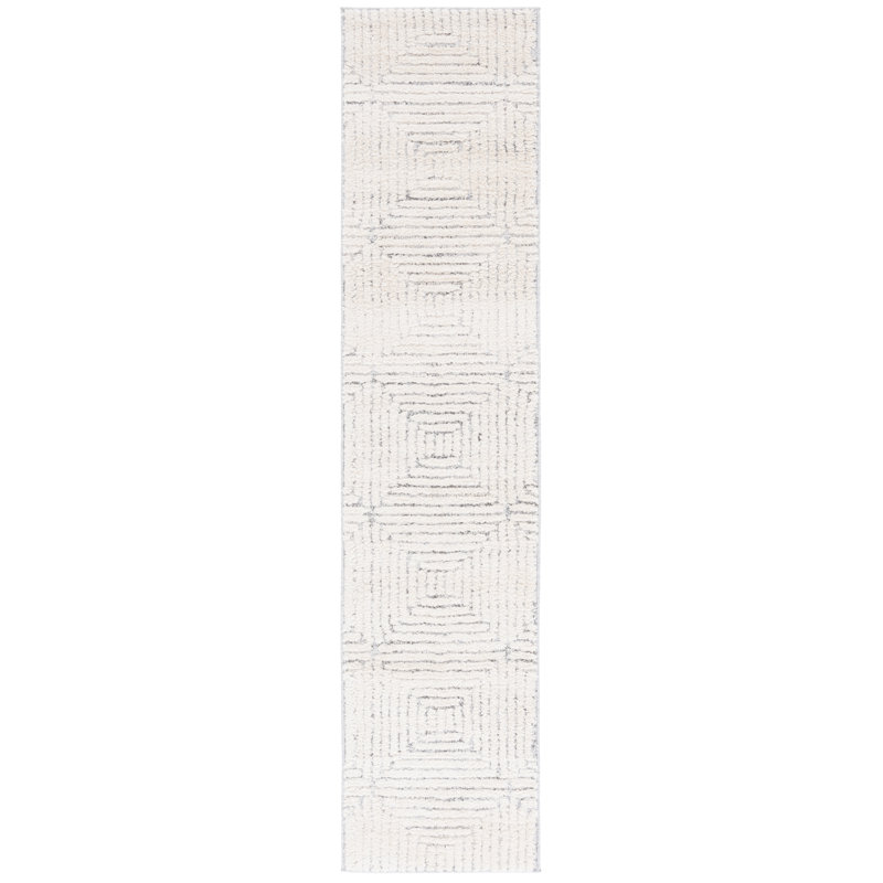 Tapis rectangulaire Martha Stewart, Tapis de couloir 2 pi x 8 pi
