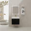 Meuble-lavabo mural avec lavabo et support de rangement, bassin en résine à bords épais, ensemble KD-903227557-903227576
