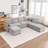 Wilroy 7-Piece Upholstered U-Shaped Sectional Sofa-1310612532