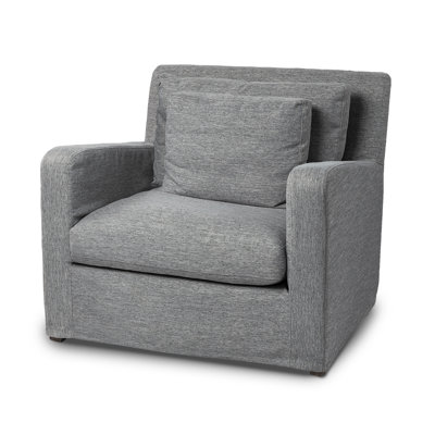 Fauteuil club en coton de 97,79 cm de large Nessa