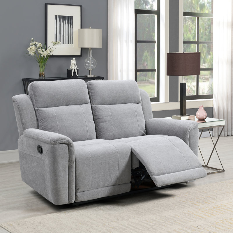 Sumana 2 Seater Reclining Loveseat, Grey