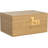 Large Bamboo Box With Combination Lock Decorative Box For Home Locking Storage Bamboo Box (Nature)