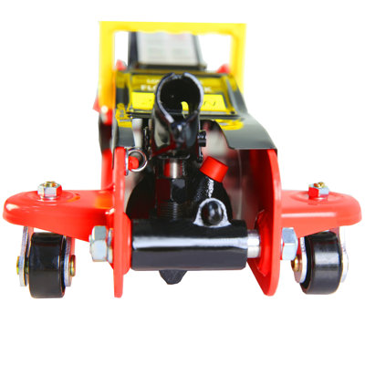 2 Ton Low Profile Floor Jack, 3T Jack Stand Tire Repair Kit L-Wrench Heavy Duty Steel Racing Floor Jack With Single Piston Quick Lift Pump, Floor Jack Lifting Range 3.3"-15.2"