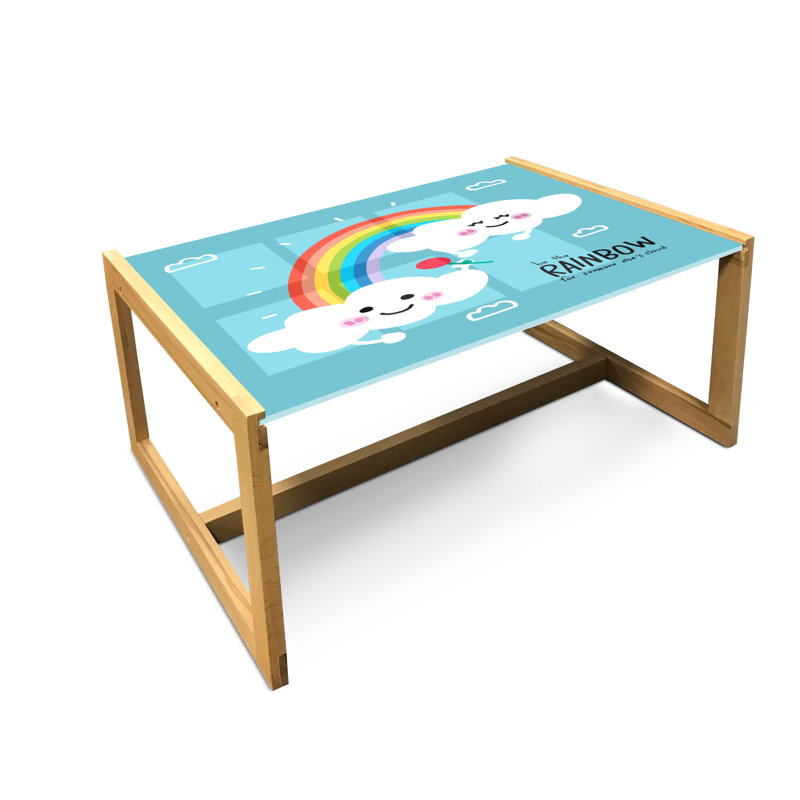 Jaimere Sled Coffee Table, 40cm H x 91cm W x 62cm D