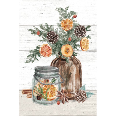 Seasonal Market II - Wrapped Canvas Print