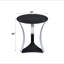 Table de bout en verre