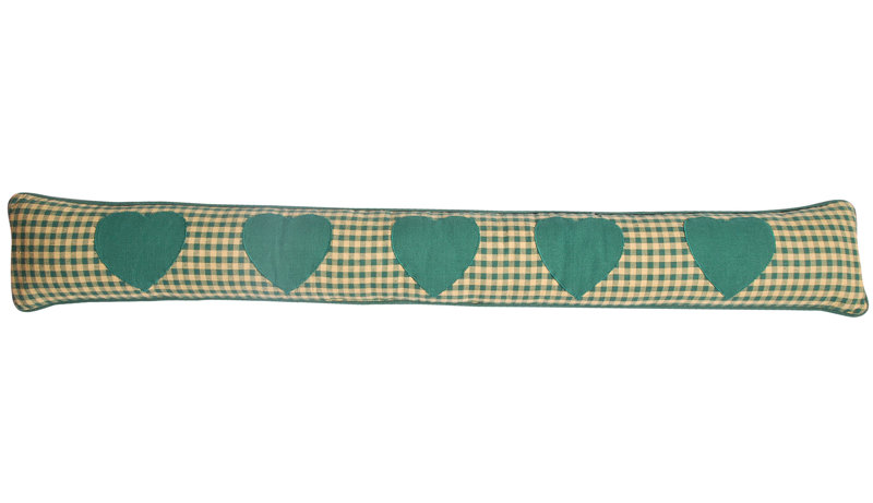 Johnnie Fabric Draught Excluder, Green/Tea
