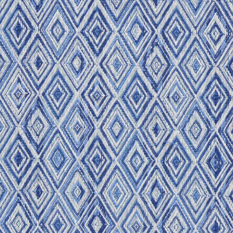 Diamond Strie Indoor/Outdoor Fabric, Blue