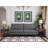69.5' Round Arm Contemporary Style Sofa-352080067