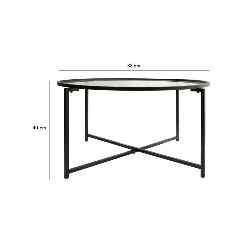 Abramowski Coffee Table, Black