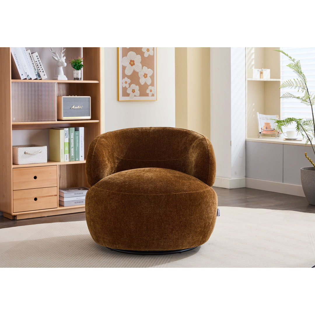 Loungesessel Relaxsessel Designer Sessel Max Drehbar - Bronze