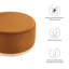 Tilden Large 29" Round Boucle Upholstered Ottoman-96356243