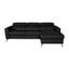 Amorian Leather Reclining Corner Sofa-1264162329-1264162333